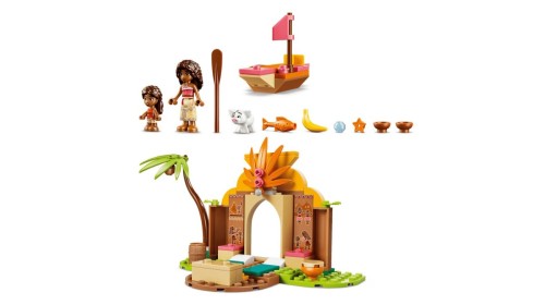 LEGO Disney 43282 - Wiejska chatka i łódź