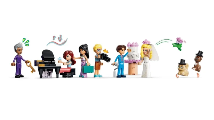 LEGO Friends 42704 - Grand Hotel w mieście Heartlake