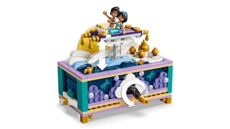 LEGO Disney 43295 - Szkatułka na biżuterię Dżasminy