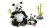 LEGO CREATOR 31165 Dzikie zwierzęta: rodzina pand