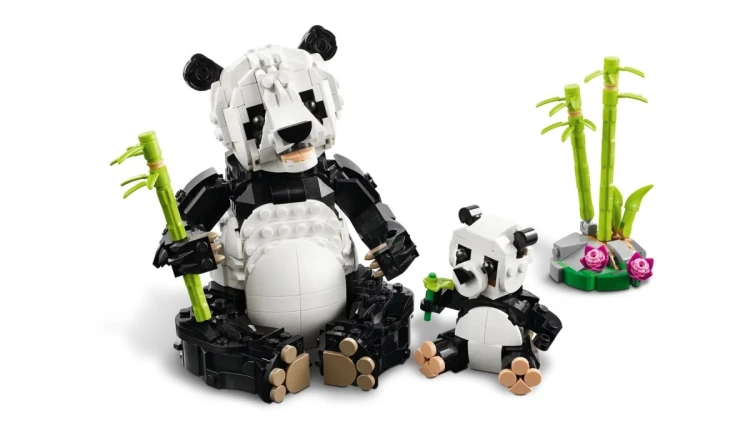LEGO CREATOR 31165 Dzikie zwierzęta: rodzina pand