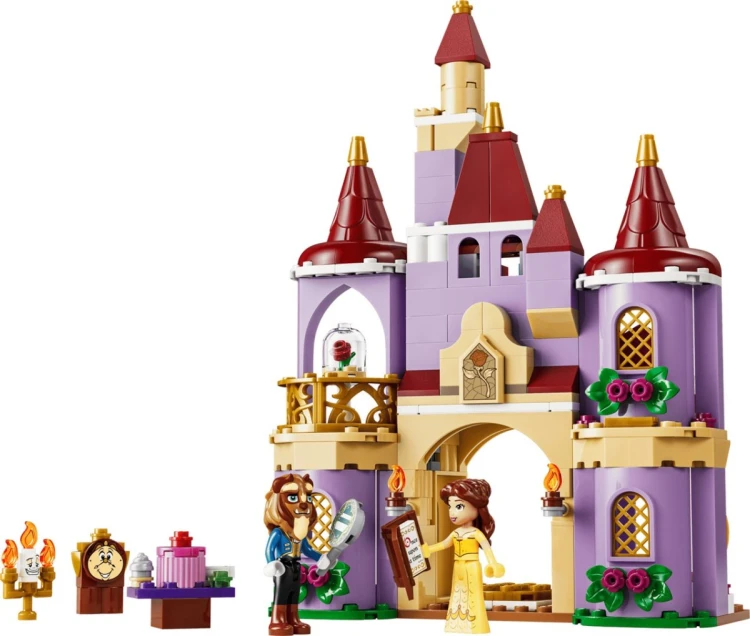 LEGO Disney 43289 - Zaczarowany zamek Pięknej i Bestii