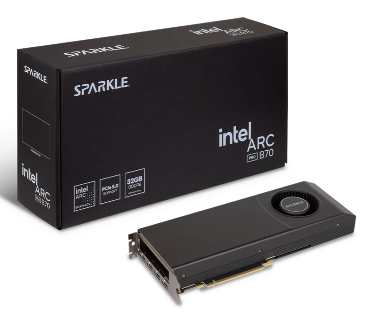 Karta graf. SPARKLE Intel Arc PRO B70 BLOWER 32GB