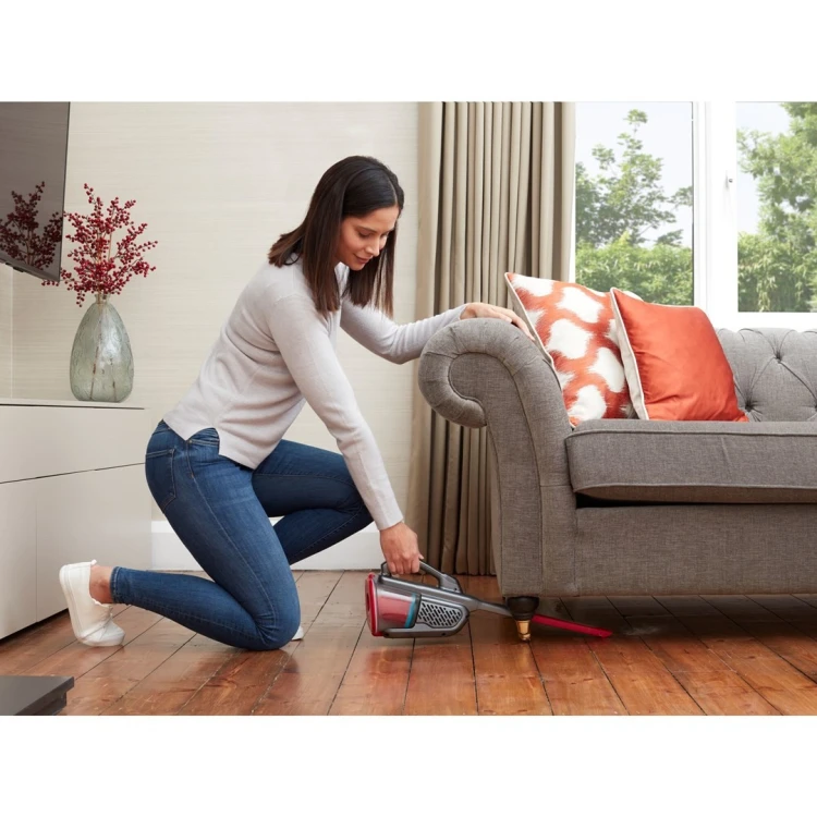 Black & Decker BHHV315J-QW odkurzacz przenośny Czarny, Czerwony Bez worka