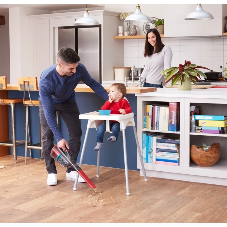 Black & Decker BHHV315J-QW odkurzacz przenośny Czarny, Czerwony Bez worka