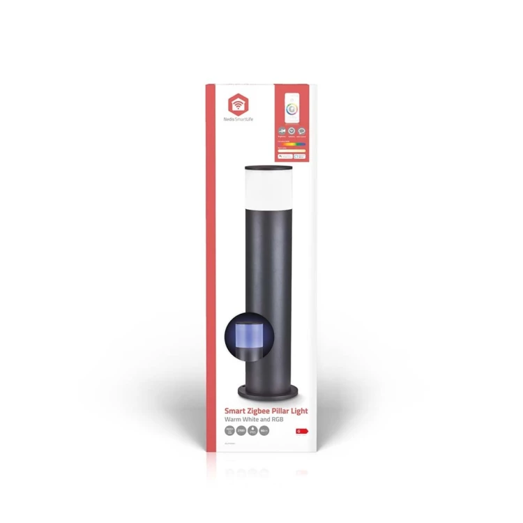 Lampa zewnętrzna Nedis ZBLOP10RGBW Smartlife RGB Zigbee 3.0 10 + 4W