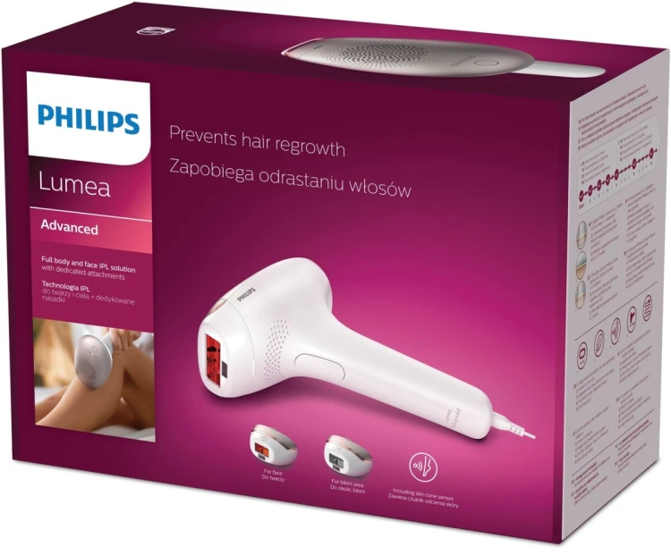 Philips Lumea Advanced Lumea IPL 7000 Series SC1998/00 Urządzenie IPL do depilacji światłem