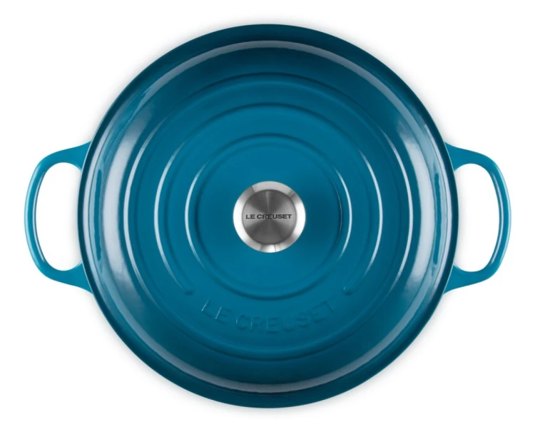 Żeliwny garnek Le Creuset 21180306422430, 30 cm zielony