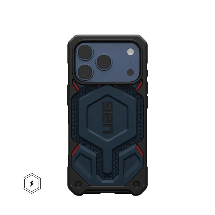 Urban Armor Gear Monarch Pro pokrowiec na telefon komórkowy 16 cm (6.3") Czarny, Niebieski