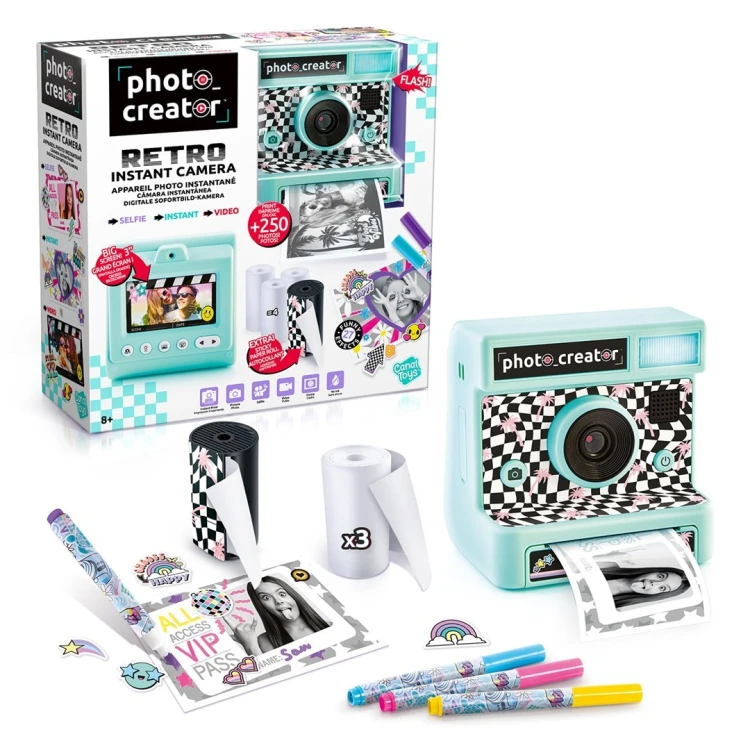 Canal Toys Photo Creator Retro Instant Camera - retro aparat natychmiastowy