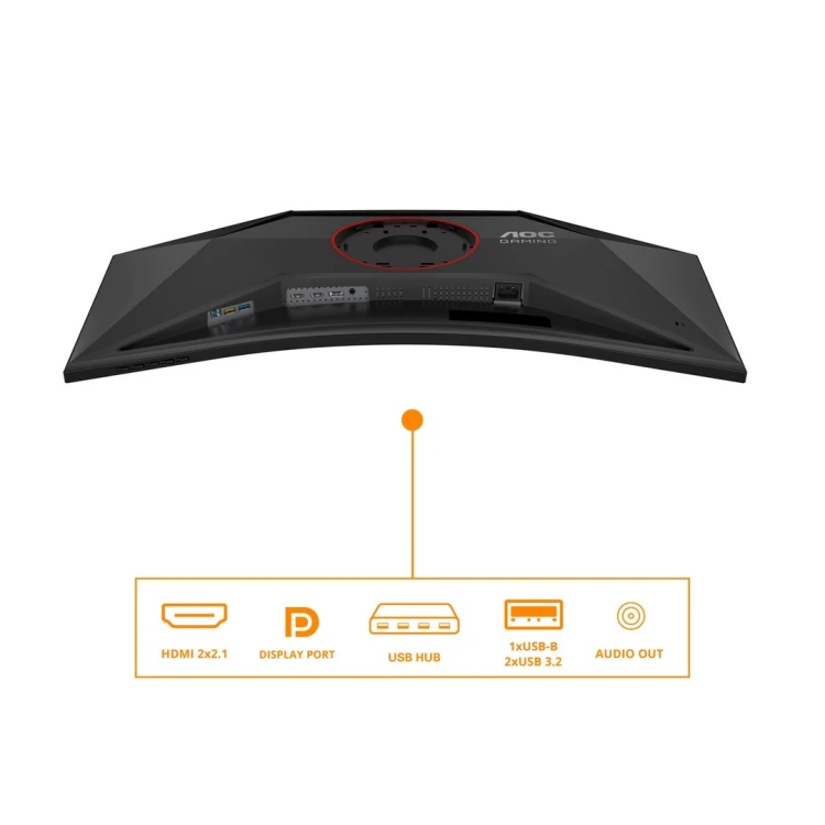 MONITOR AOC LED 34" CU34G4Z Fast VA WQHD 240Hz