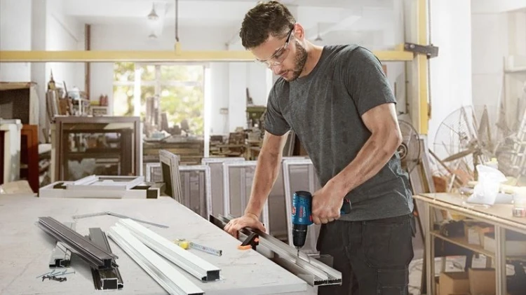 Bosch GSB 120-LI Professional 22500 RPM Niebieski