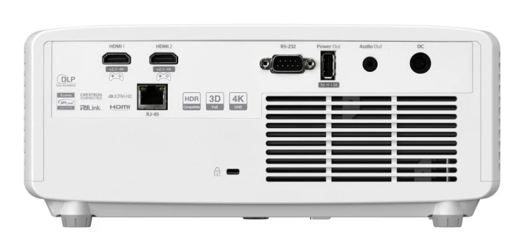 Optoma UHZ66 projektor danych Projektor krótkiego rzutu 4000 ANSI lumenów DLP UHD 4K (3840x2160) Kompatybilność 3D Biały