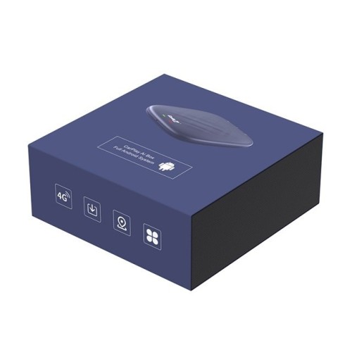 CARLINKIT Adapter Bezprzewodowy TBOX-Plus 4GB+64GB Apple Carplay/Android Auto niebieski