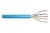 Kabel instalacyjny DIGITUS kat.6A, U/UTP, Dca, AWG 23/1, LSOH, 305m, niebieski, szpula