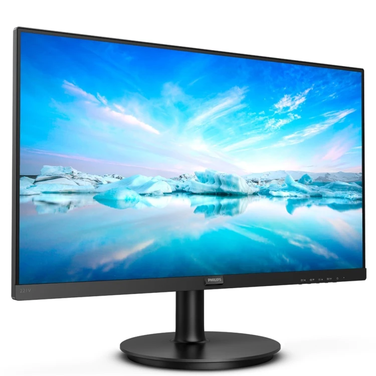 Philips V Line 221V8/00 monitor komputerowy 54,6 cm (21.5") 1920 x 1080 piksele Full HD LED Czarny