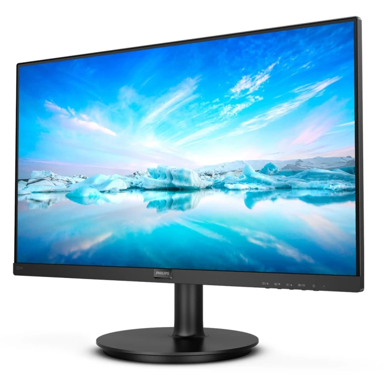 Philips V Line 221V8/00 monitor komputerowy 54,6 cm (21.5") 1920 x 1080 piksele Full HD LED Czarny