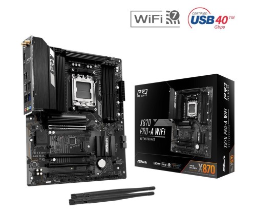 Asrock X870 Pro-A WiFi AMD X870 Gniazdo AM5 ATX