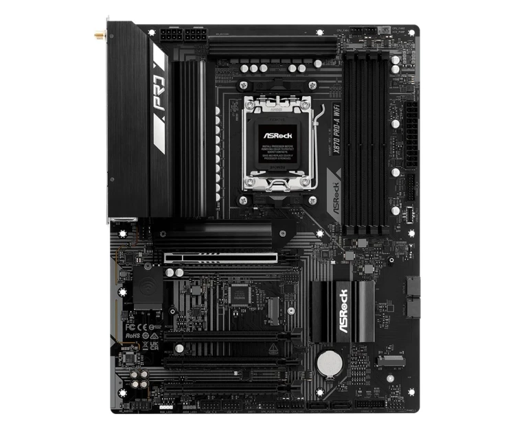 Asrock X870 Pro-A WiFi AMD X870 Gniazdo AM5 ATX