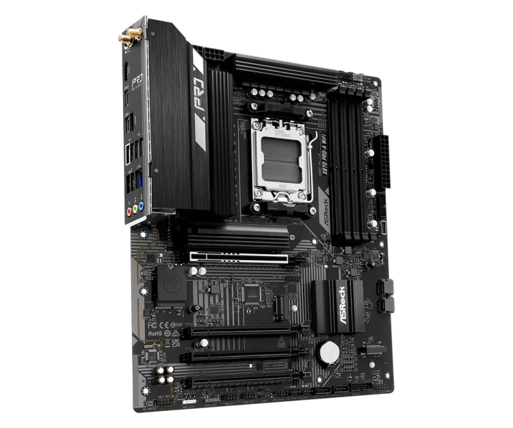 Asrock X870 Pro-A WiFi AMD X870 Gniazdo AM5 ATX