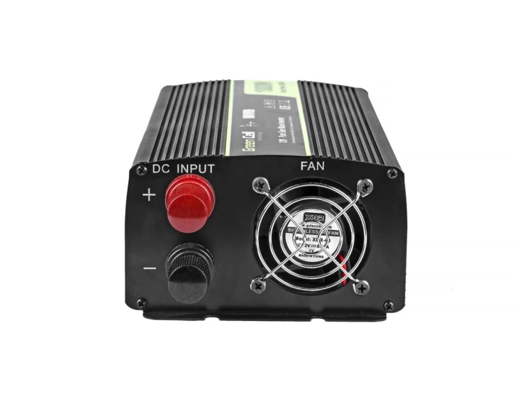 GREEN CELL PRZETWORNICA INV09 12V-230V 1000W/2000W CZYSTA SINUSOIDA