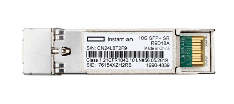 Aruba Instant On 10G SFP+ LC SR 300m OM3 MMF moduł przekaźników sieciowych Swiatłowód 10000 Mbit/s SFP+