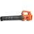 Black & Decker BCBL200B akumulatorowa dmuchawa do liści 145 km/h Pomarańczowy 12 V Litowo-jonowa (Li-Ion)