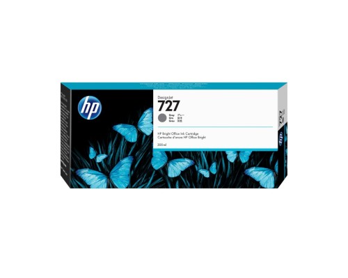 HP Szary wkład atramentowy 727 DesignJet 300 ml
