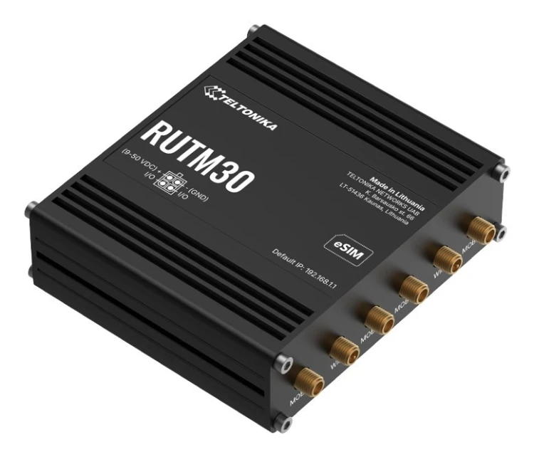 Router RUTM30 (EU) WiFi/5G LTE compact, dual SIM and