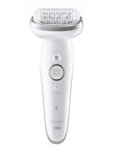 Depilator IPL BRAUN Silk-epil 9-011 3D,  praca na sucho i mokro, Biały, Złoto