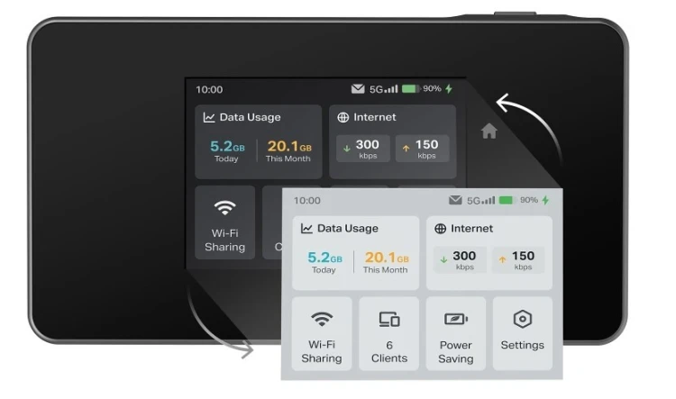 Router mobilny TP-Link M8550(EU) 5G LTE Wi-Fi 6E