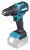 Makita DHP490Z wkrętak zasilany/zakrętark udarowy 1900 RPM Niebieski, Czarny