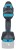 Makita DHP490Z wkrętak zasilany/zakrętark udarowy 1900 RPM Niebieski, Czarny