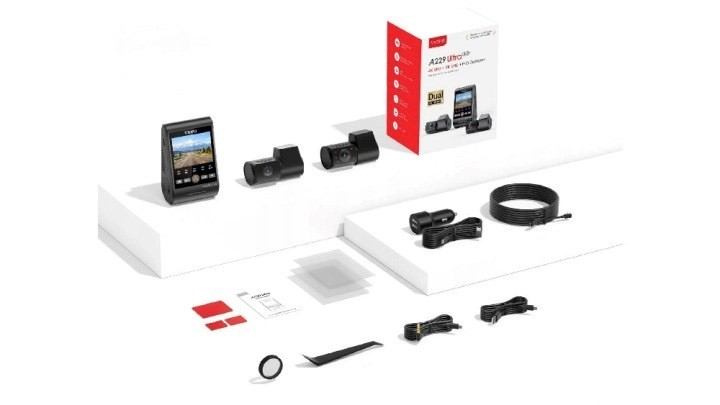 Wideorejestrator VIOFO A229 ULTRA 3CH-G GPS