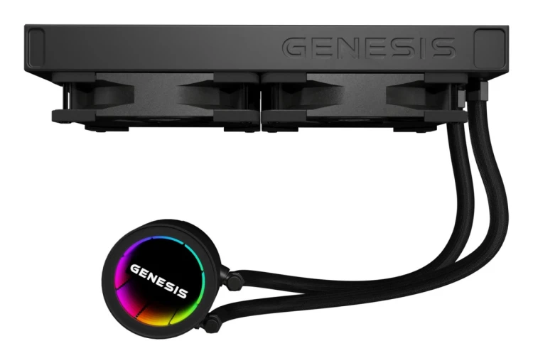 Obudowa komputera GENESIS NLG-2319 Zestaw do chłodzenia płynami Czarny