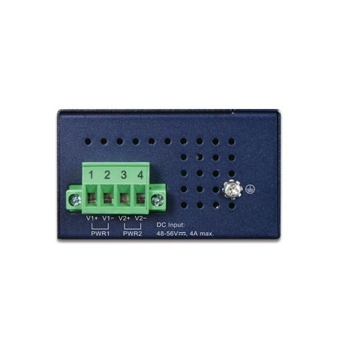 PLANET IPOE-270-12V przełącznik sieciowy Obsługa PoE Niebieski