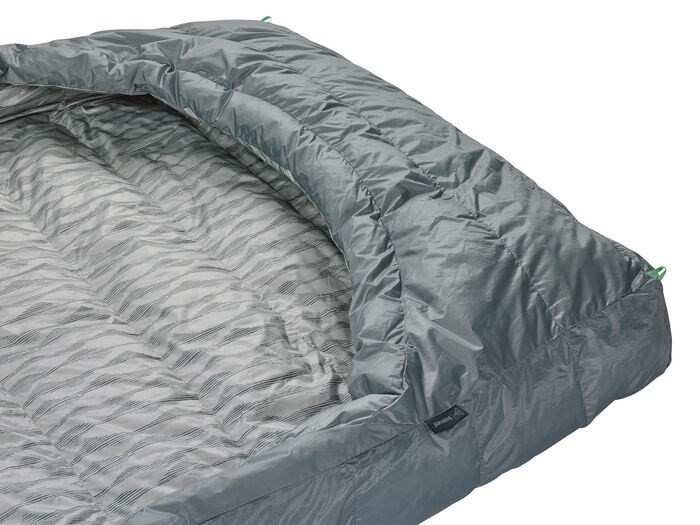 Therm-a-Rest Vela 32F/0C Quilt Podwójny Szary