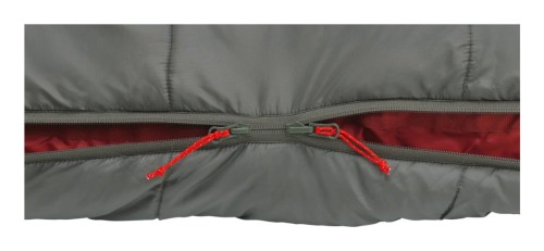 Robens Snowfall III Dorosły Śpiwór pół prostokątny Nylon, Poliester Zielony