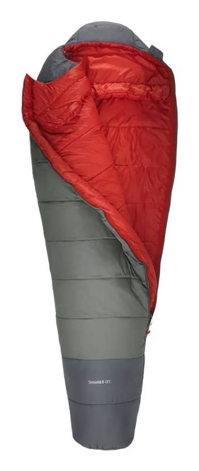 Robens Snowfall III Dorosły Śpiwór pół prostokątny Nylon, Poliester Zielony