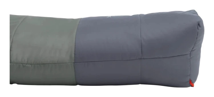 Robens Snowfall III Dorosły Śpiwór pół prostokątny Nylon, Poliester Zielony