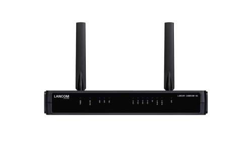 Router Lancom 1800VAW-4G (EU) - DSL - LAN - Zasilanie - WAN - WLAN - 1 wentylator(y) - Zewnętrzny - SMA - 2 dBi