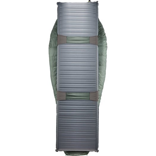 Therm-a-Rest Questar Dorosły Śpiwór typu mumia Poliester Zielony, Żółty