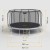 REBEL ACTIVE TRAMPOLINA PRO 14FT/427CM, SIATKA, DRABINKA RBA-8004