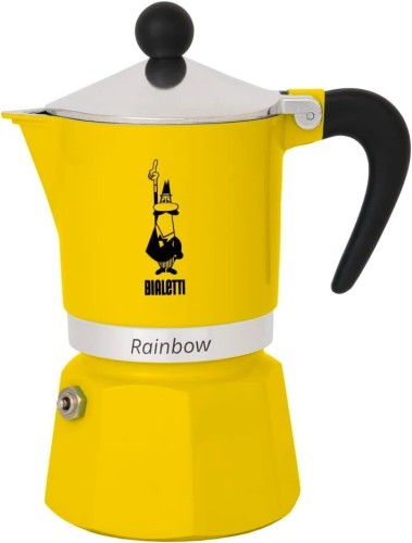 Kawiarka BIALETTI RAINBOW 6TZ 300 ml Żółty