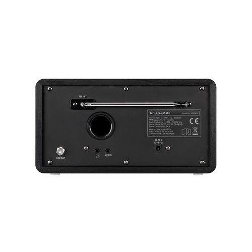 Krüger&Matz KM0816.1 Radio Internetowe Czarne + FM