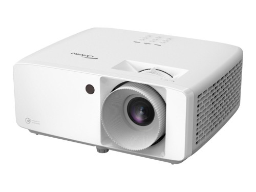 OPTOMA ZH420 FHD 1920x1080 4300lm Laser Projector 300 000:1 TR 1.12:1 1.47:1 2HDMI 1 RJ45 USB-A Power Audio 3.5mm 3Kg White