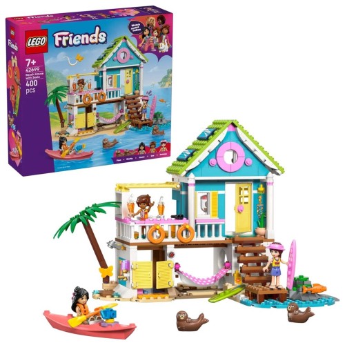 LEGO FRIENDS 42699 Domek na plaży z fokami