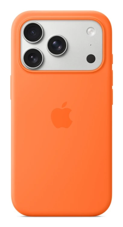 Etui Apple iPhone 17 Pro Silicone Case with MagSafe – Orange