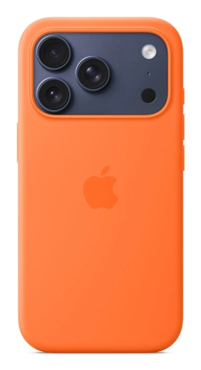 Etui Apple iPhone 17 Pro Silicone Case with MagSafe – Orange