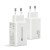 EVERACTIVE ŁADOWARKA SIECIOWA GAN 1 X USB, 2 X USB-C QUICK CHARGE 4+ 65W BIAŁA SC-655Q